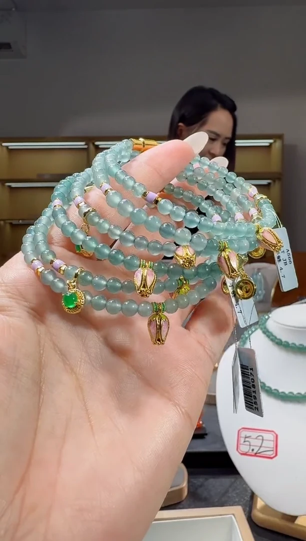 合金手链翡翠手链（多样性发其一）