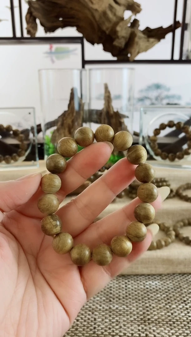 手串沉香正区加里曼丹陈年老料入门12+MM单圈