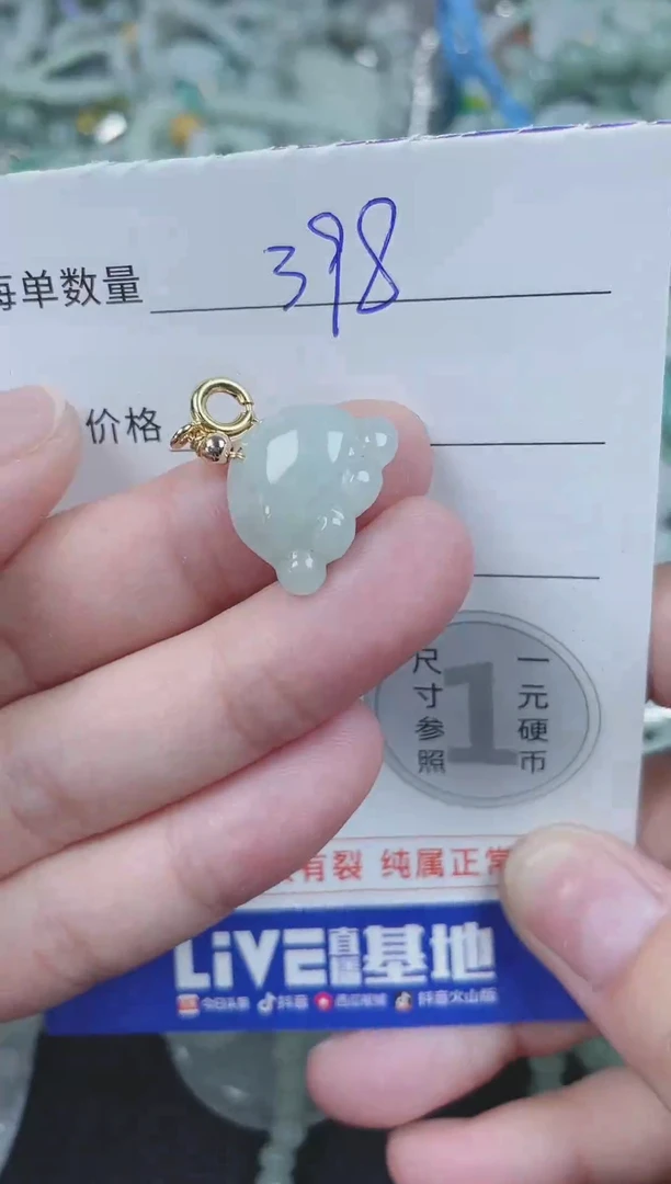 翡翠未镶嵌颈饰188