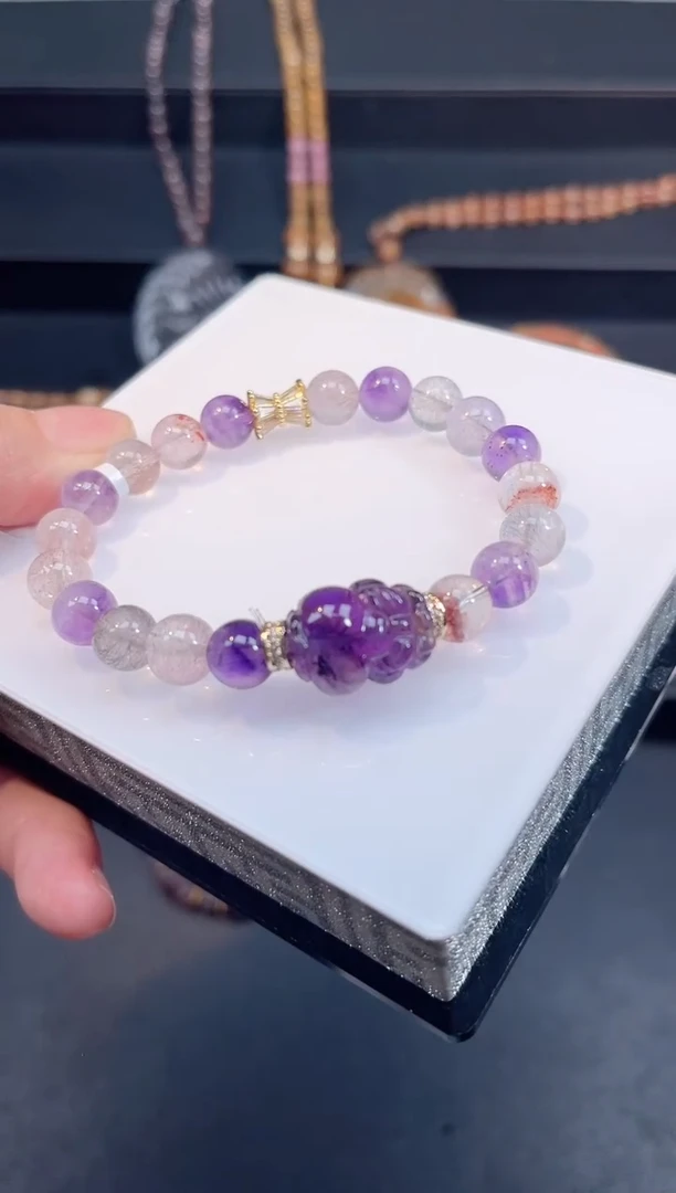 未镶嵌颈饰水晶【百晶灵儿】定制款