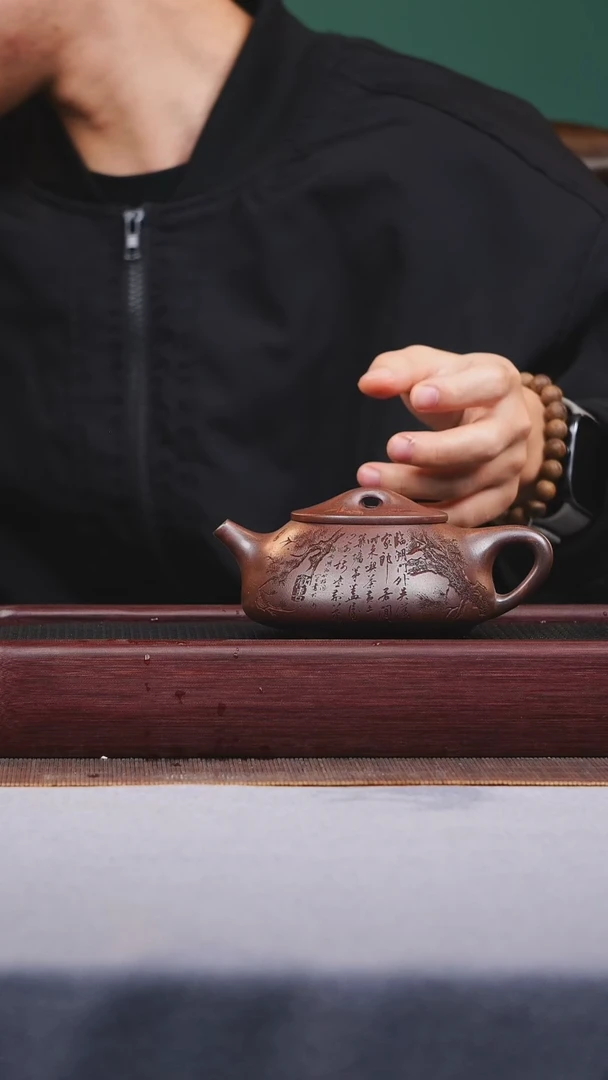 茶壶紫砂宜兴原矿紫砂作品