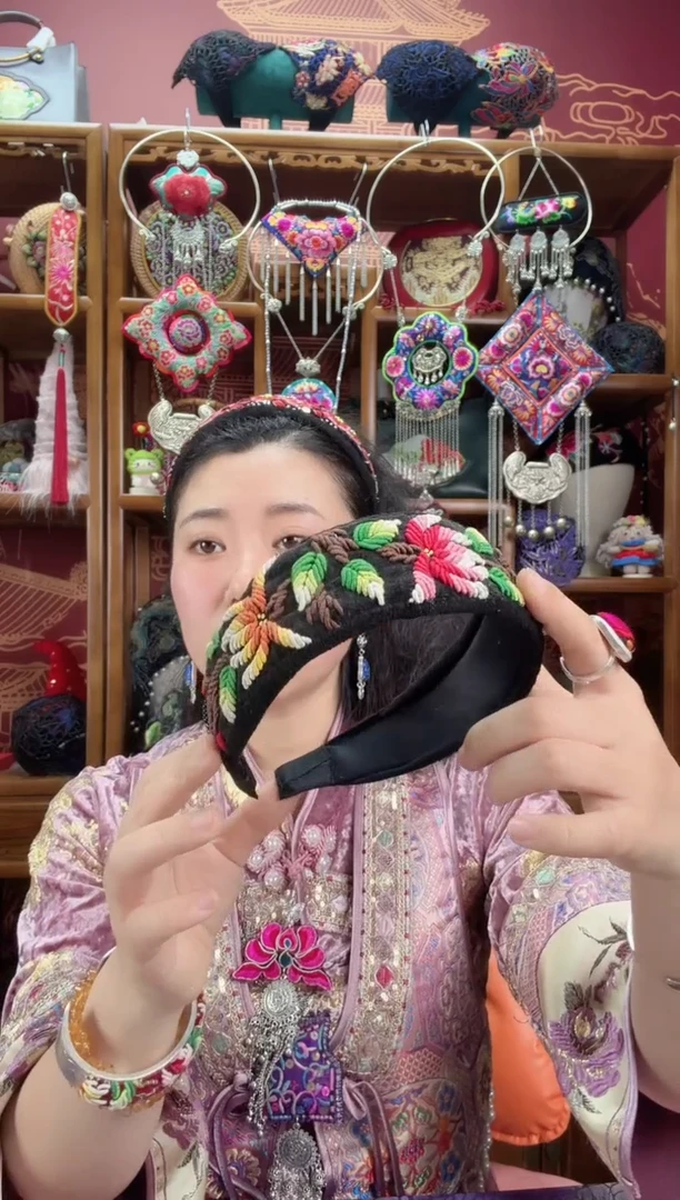 刺绣小发箍94甜甜家