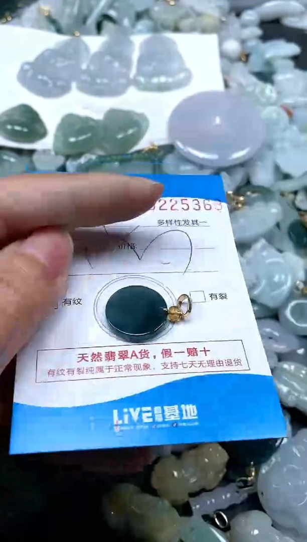 【闪购商品】翡翠颈饰未镶嵌闪购商品0225368多样性