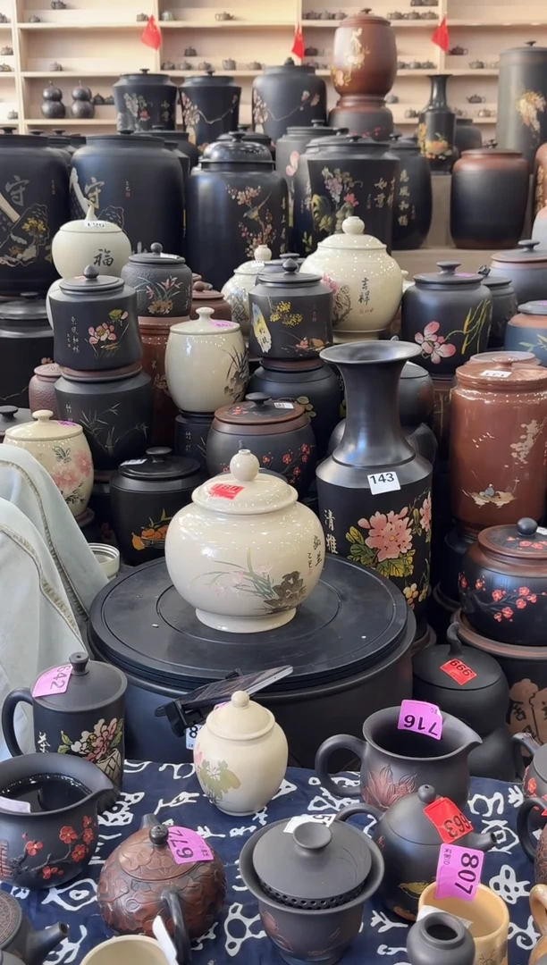 罐瑕疵茶叶罐  白泥   180