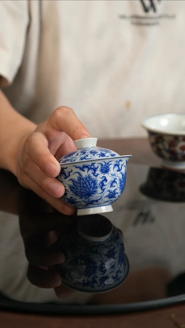 南**生景德镇手工手绘杯