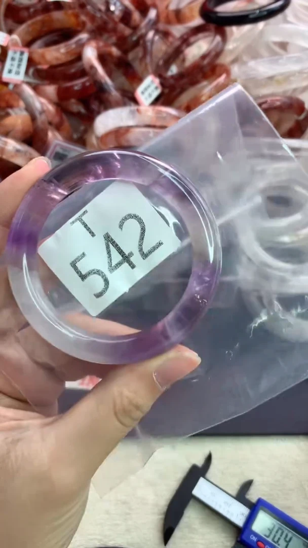 未镶嵌手镯水晶T542-49