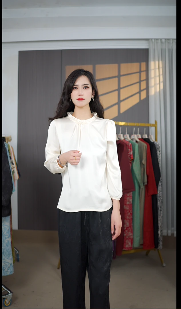 2025年新小衫上衣洋气高贵显瘦高端款设计师气质B11