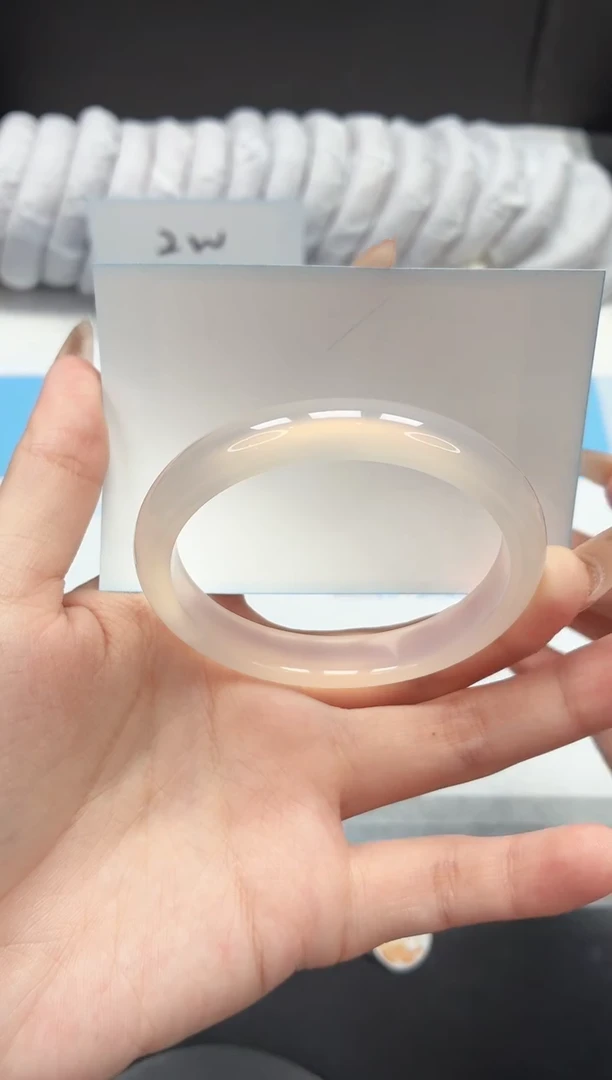 石英质玉手镯未镶嵌146/荔枝54.8