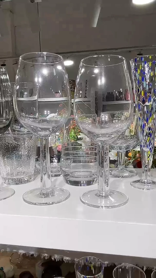 【闪购商品】水晶玻璃2支不同款红酒杯