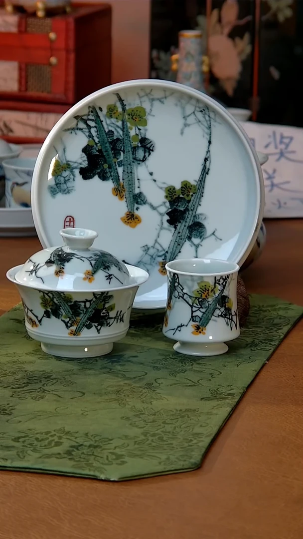 {质价比心选}非遗作品李华老师写意套组（一物一拍一证书）