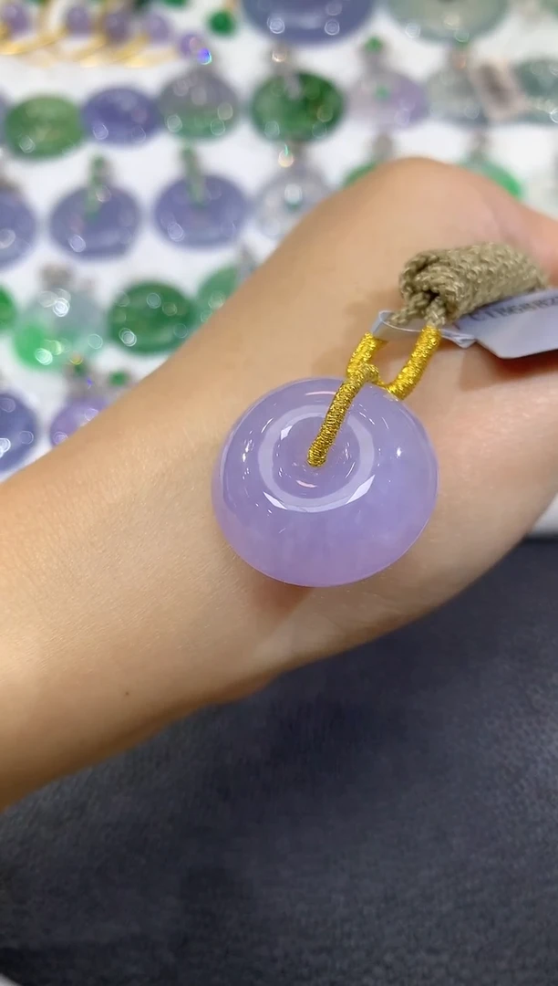 吊坠(不含链)未镶嵌翡翠A24  紫货有一定色差 多样性发货一件