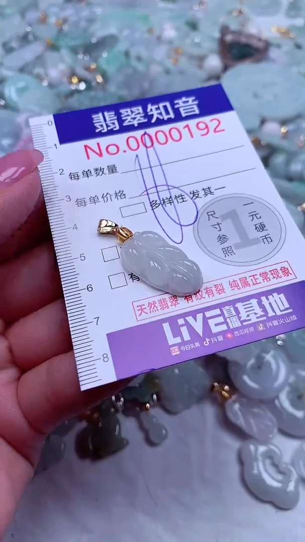 吊坠(不含链)未镶嵌翡翠192