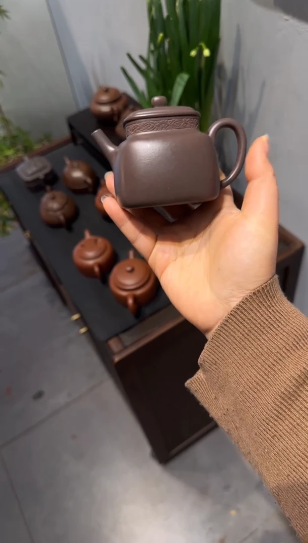 【闪购商品】紫砂茶壶四方言心