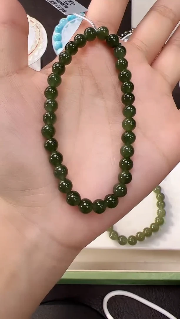 未镶嵌手链和田玉悦869  约5mm