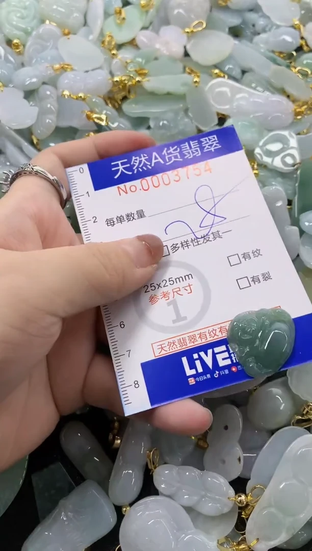 颈饰未镶嵌翡翠天然A货翡翠