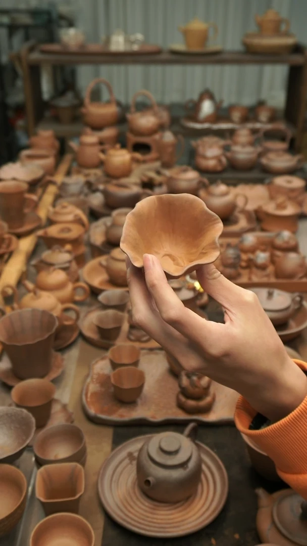 原矿老岩泥精工  莲莲有鱼主人杯