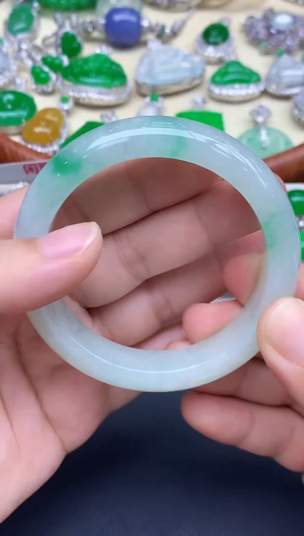 未镶嵌手镯翡翠296-中国好珍宝