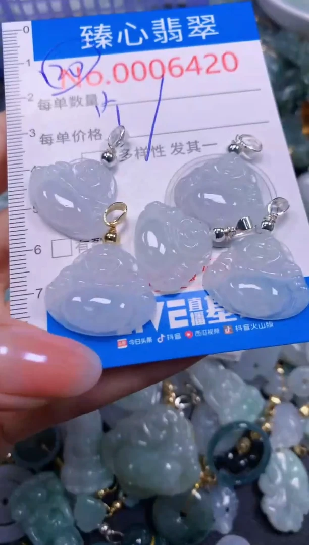 吊坠(不含链)未镶嵌翡翠6420多样性发其一
