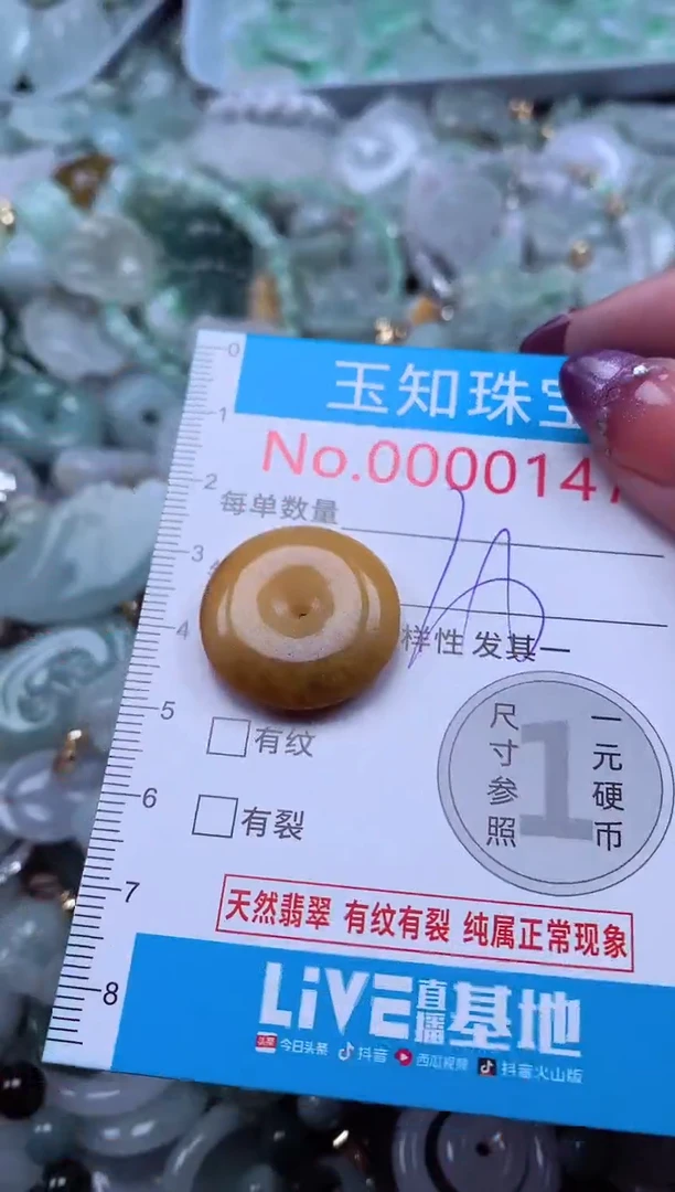 翡翠未镶嵌吊坠(不含链)147