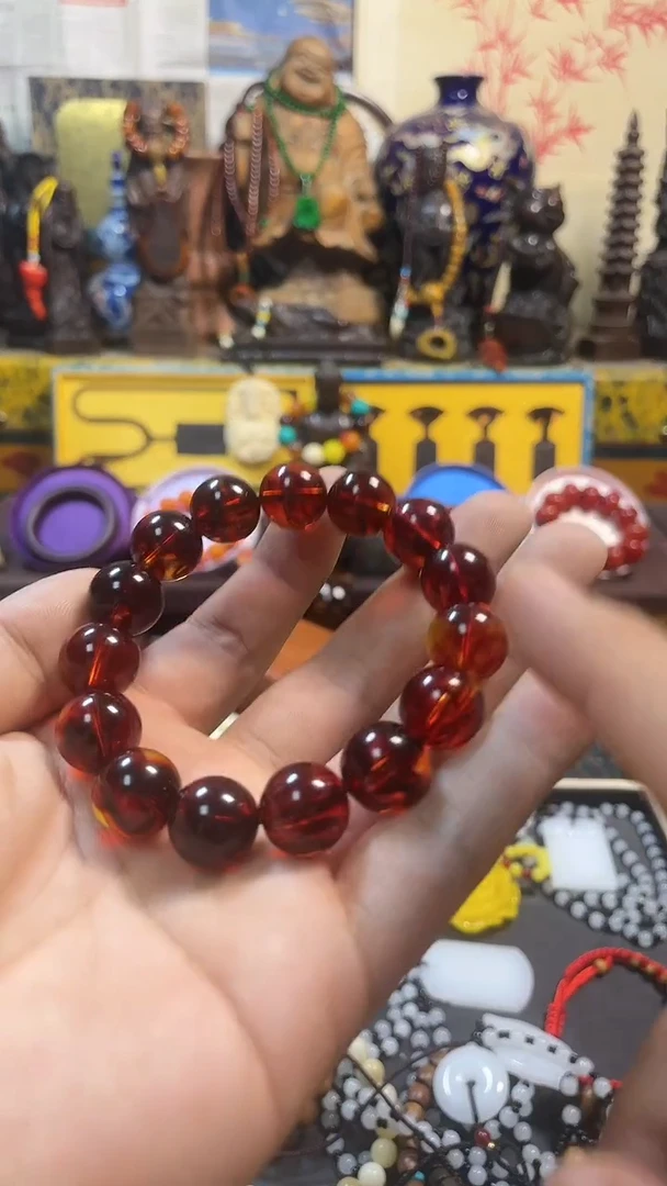未镶嵌血珀手串旭升文玩精选推荐