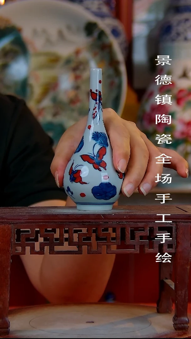 摆件景德镇陶瓷 全场手工手绘