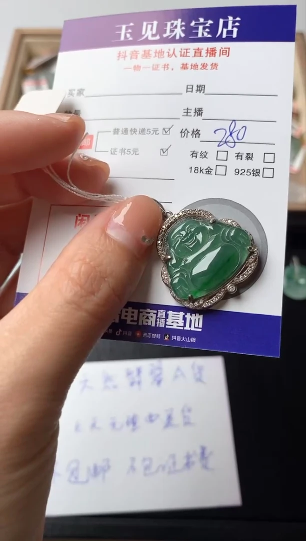 颈饰未镶嵌翡翠1