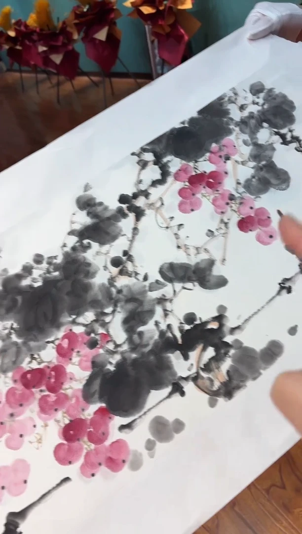 【闪购商品】国画孙桂国老师字画，带亲笔合影证书27-6