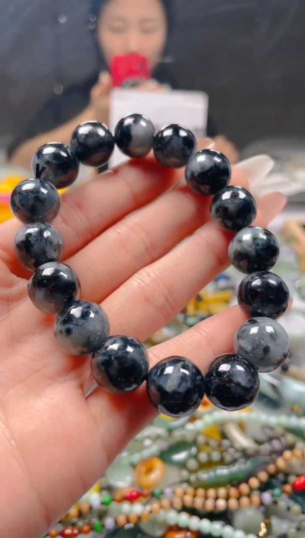 【闪购商品】翡翠颈饰未镶嵌13-14MM/L/翡翠A货一图一物