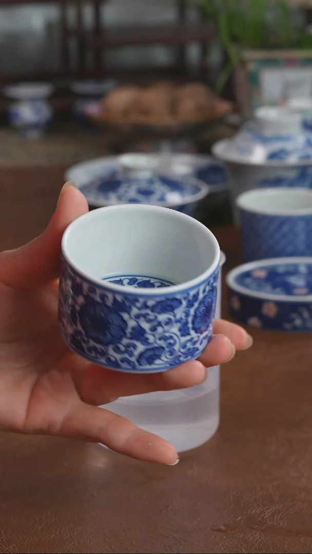 景德镇高端茶器景德镇纯手工手绘高端茶器