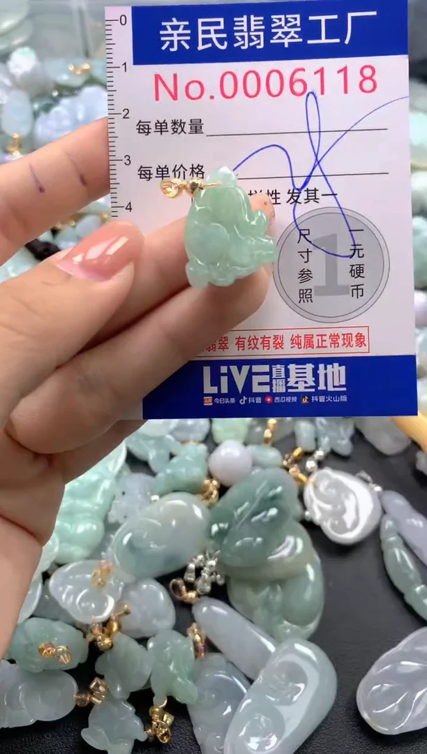 颈饰未镶嵌翡翠6118