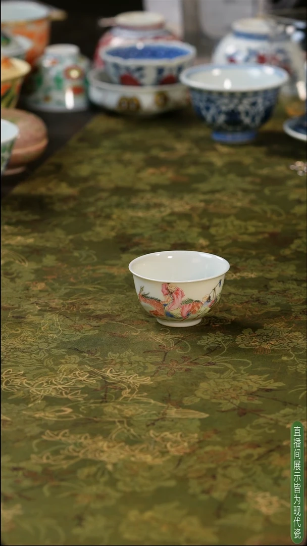 九**叔精品瓷片 文心窑器