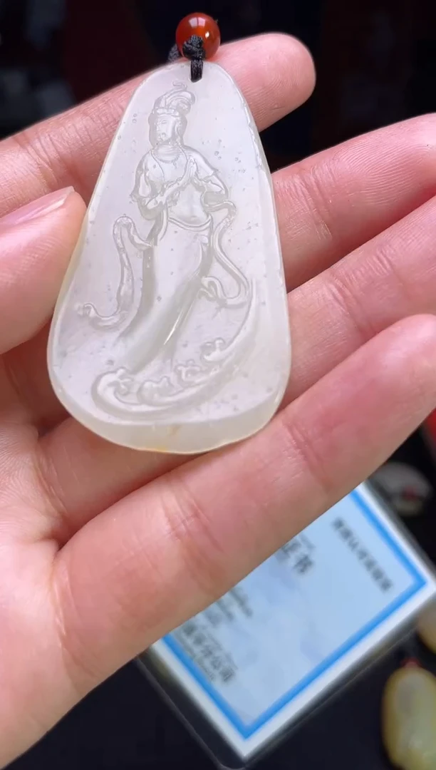 颈饰未镶嵌和田玉123