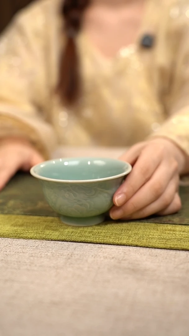 摆件龙纹系列 压手杯