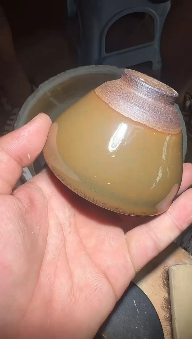 茶盏老木头精选柴烧60