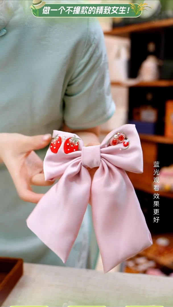 织绣【大飘带】纯手工非遗刺绣/*