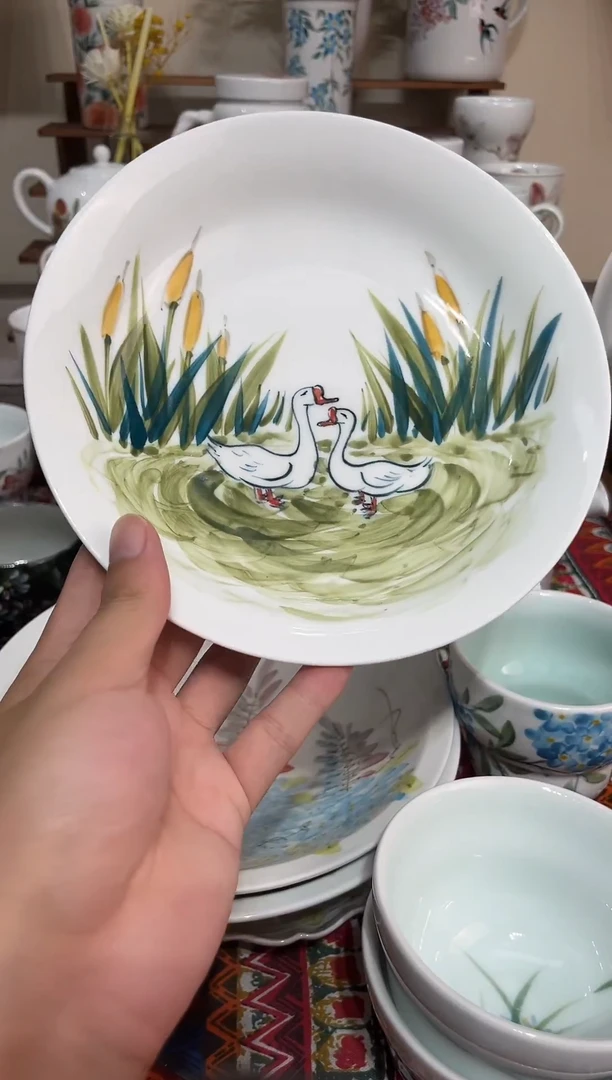 摆件景德镇手绘高端瓷器
