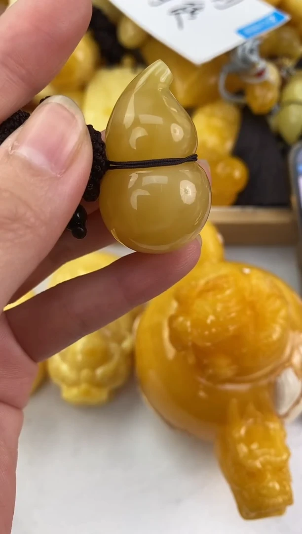 裸石琥珀未镶嵌天然琥珀蜜蜡