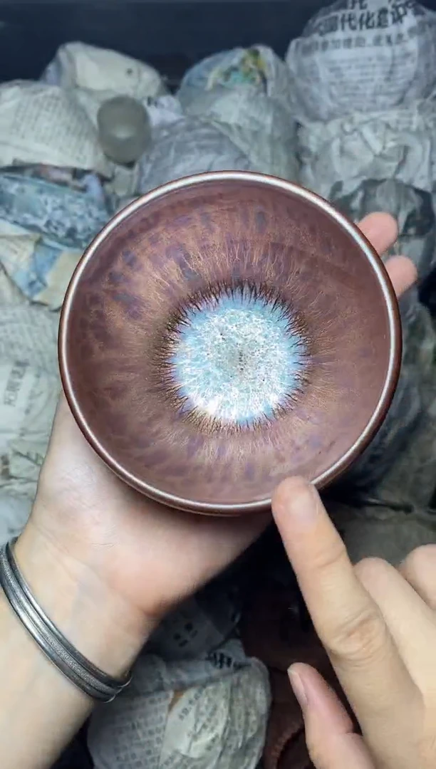 茶盏金丝万缕 盏三疯建盏茶器