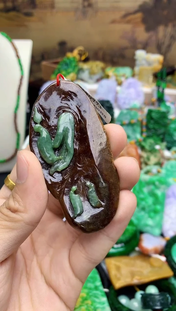 未镶嵌挂件翡翠天然A货翡翠