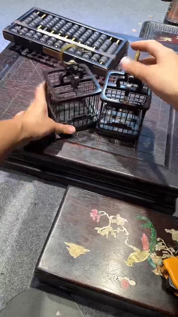 香榧木紫檀拆件雕刻板以直播间实物为准微瑕老物件