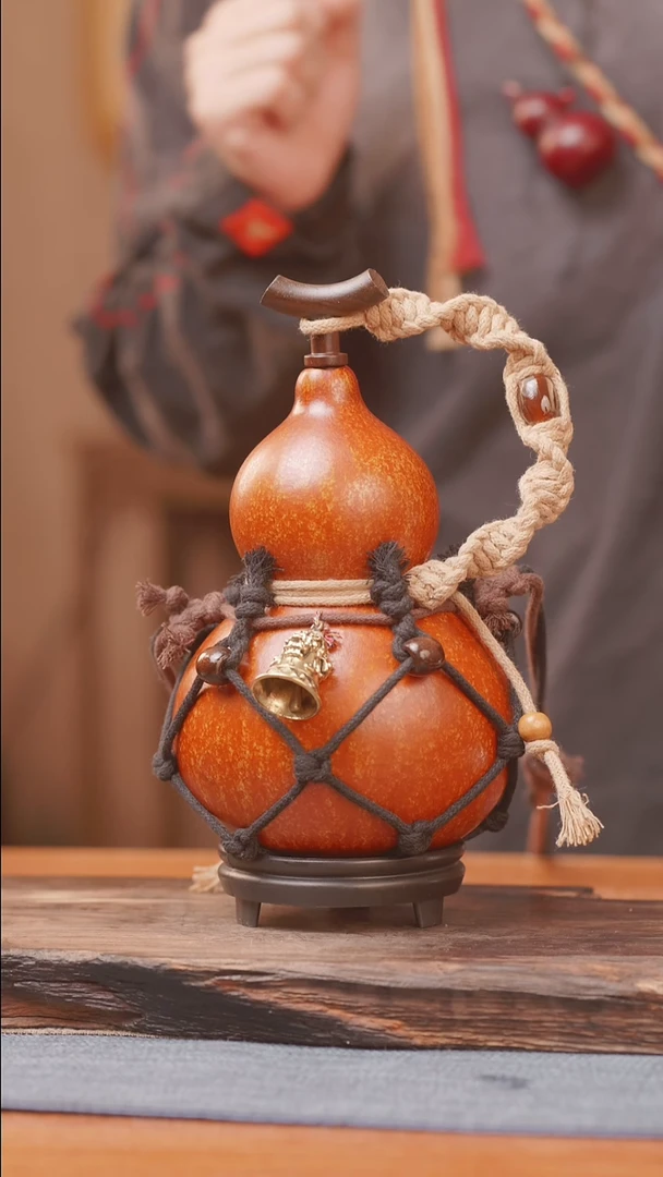 915号链接精品大漆葫芦现货现发[一物一拍]