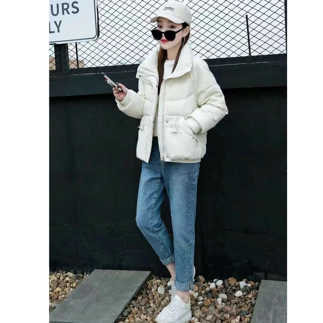 （老牌子不挑人）冬季女装保暖休闲外套版型谁穿谁好看 M-XL