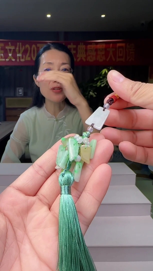 翡翠未镶嵌颈饰多样性发其一AX@@WS1WX36911