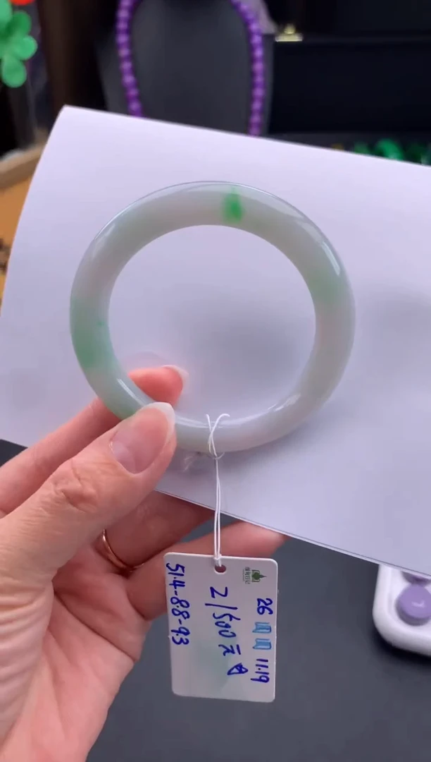 未镶嵌手镯翡翠翡翠自带#送人#，假一赔三