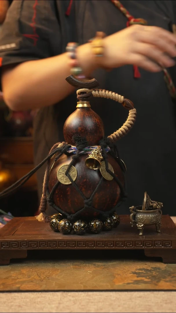 566大漆一物一拍记葫堂出品【不带手串】