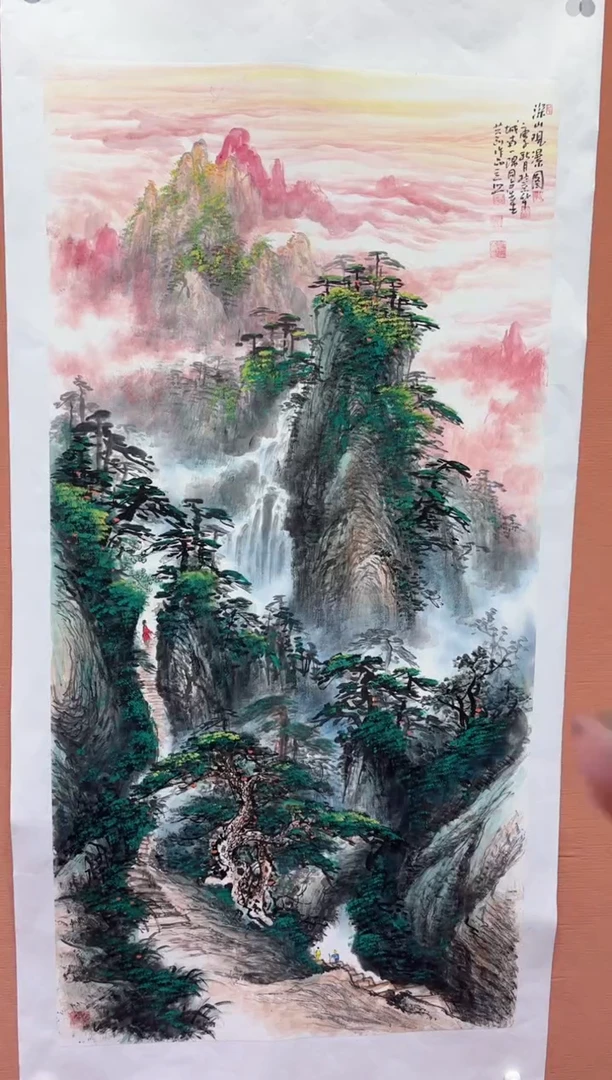 国画师立照老师国画作品
