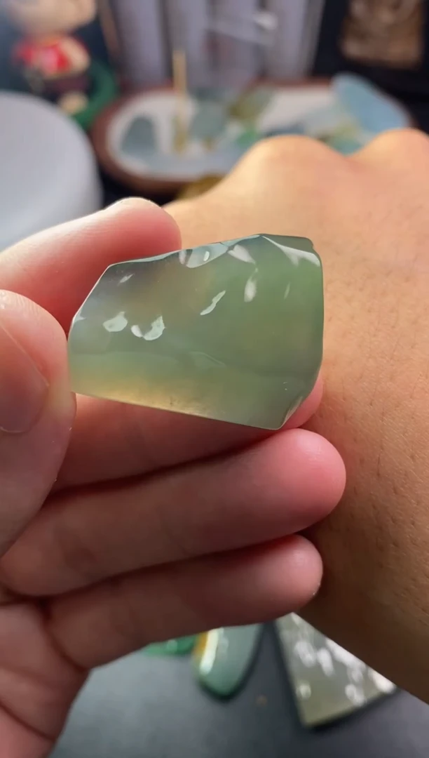 未镶嵌定制翡翠翡翠片料定制未镶嵌10.9-36