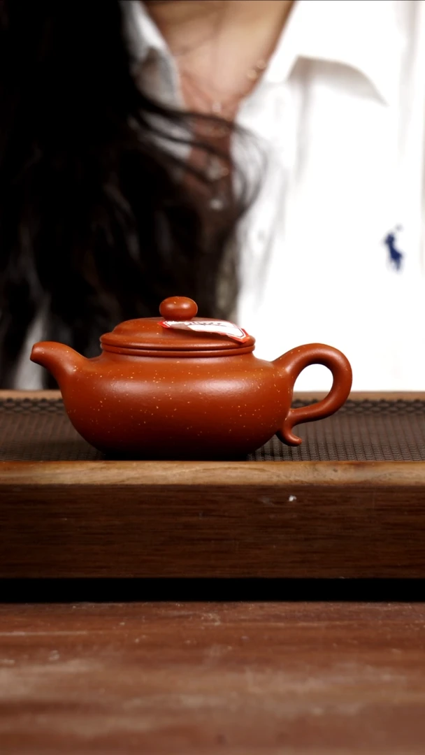 茶壶紫砂石*朱泥仿古240CC