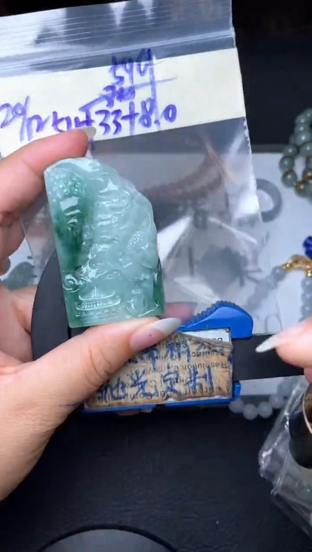 未镶嵌定制翡翠毛货需抛光多样性拍一发一