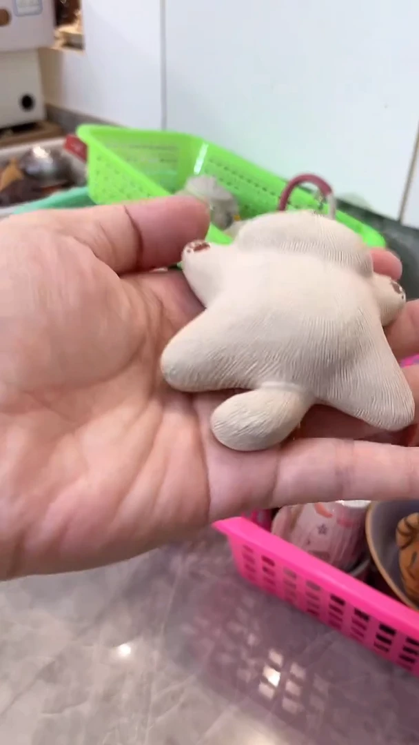 茶壶紫砂躺平猫茶宠